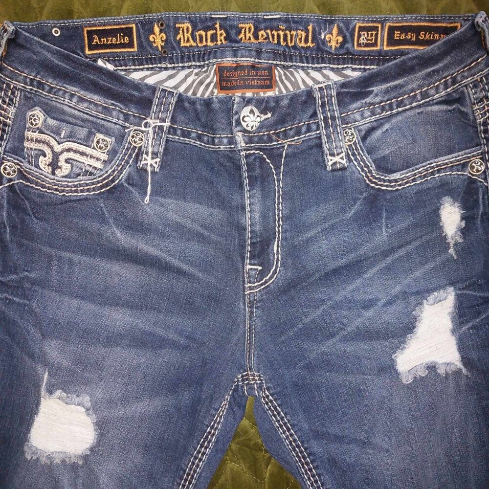 Rock Revival Size 29 Anzelie Easy Skinny